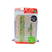 Leaflet Tight Lunch Bento 800ml Box w/Divider - 