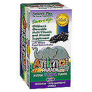 Animal Parade Grape Flavor Chewables - 