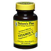 Vitamin C 1000 mg Sustained Release Rose Hips - 