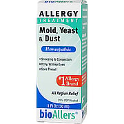 BioAllers Mold Yeast Dust Allergy Relief - 