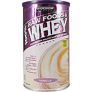 100% Raw Foods and Whey Vanilla -