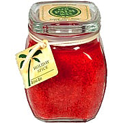 Holiday Spice Square Glass Top Jar - 