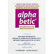 Alpha Betic with Alpha Lipoic Acid Chromium & Lutein - 