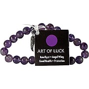 Health/Protection Amethyst/Angel Art of Luck Bracelet - 