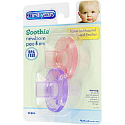 Soothie Newborn Pacifiers Red & Purple - 