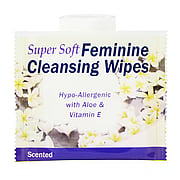 Super Soft Feminine Cleansing Wipes Scented - 