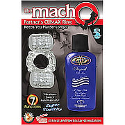 The Macho Partner's Climax Ring Clear - 