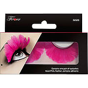 Feather Eyelashes Pink - 