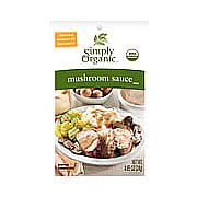 Simply Organic Mushroom Sauce Seasoning Mix - 