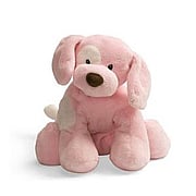 Spunky Dog Medium Pink 10"" - 