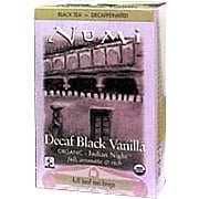 Decaf Black Vanilla Organic Tea - 