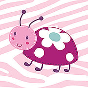 SwaddleMe Cotton Knit S/M Ladybug - 