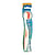 Fixed Head Soft Nylon V Wave Toothbrush - 