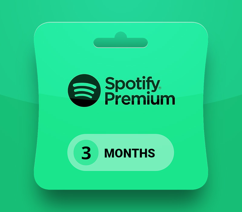 Spotify 3-month Premium Gift Card SE