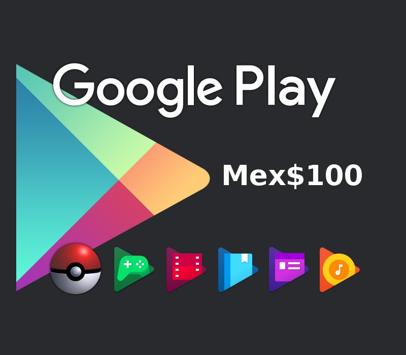 Google Play MXN 100 Gift Card MX