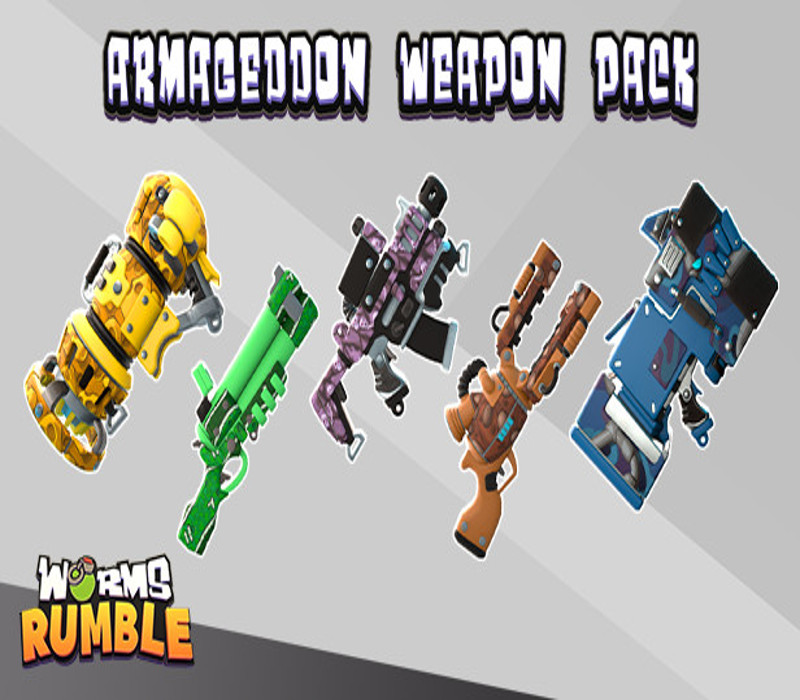 Worms Rumble – Armageddon Weapon Skin Pack DLC PC Steam CD Key