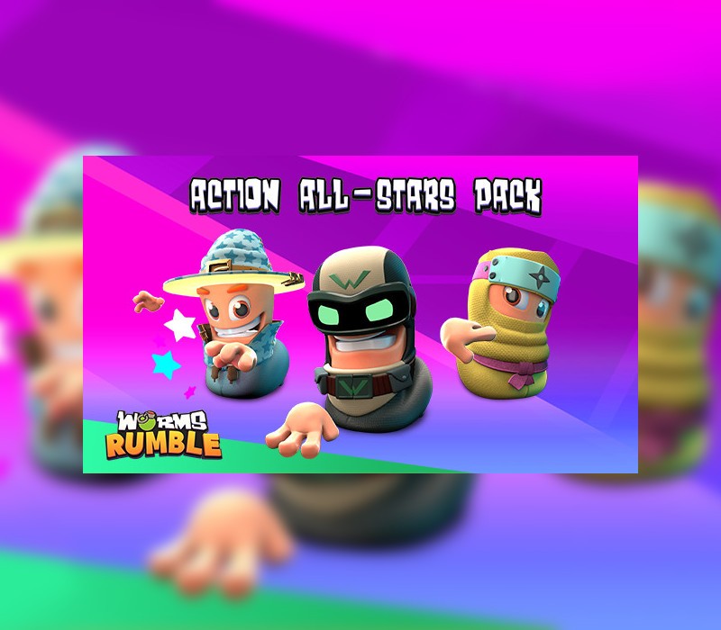 Worms Rumble – Action All-Stars Pack DLC Steam CD Key