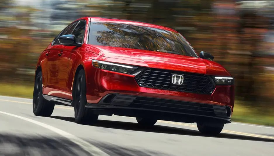 Real estate agent Honda Accord