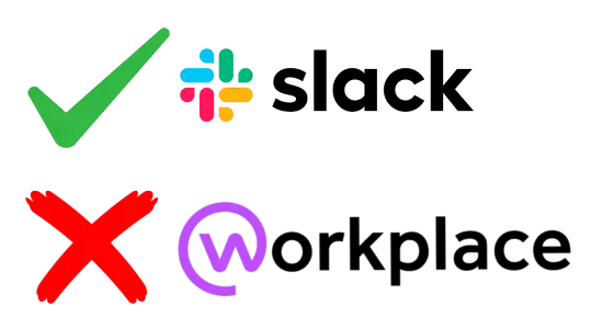 Slack at eXp is an Improvement Over Workplace