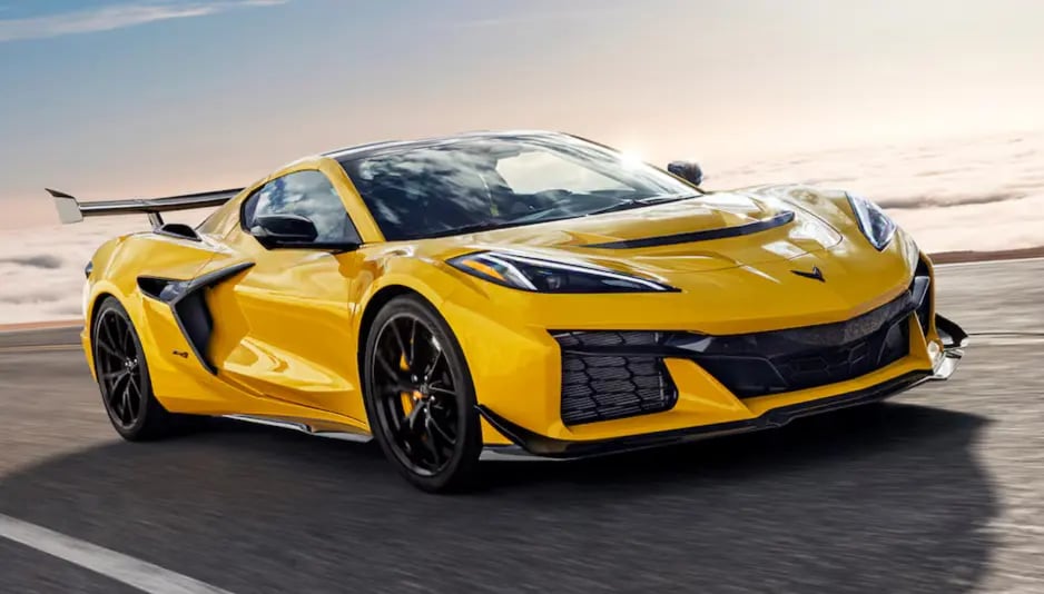 Real estate agent Chevrolet Corvette
