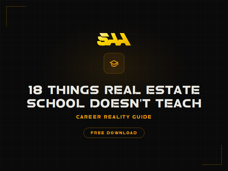 18 Things Real Estate School Doesn't Teach You