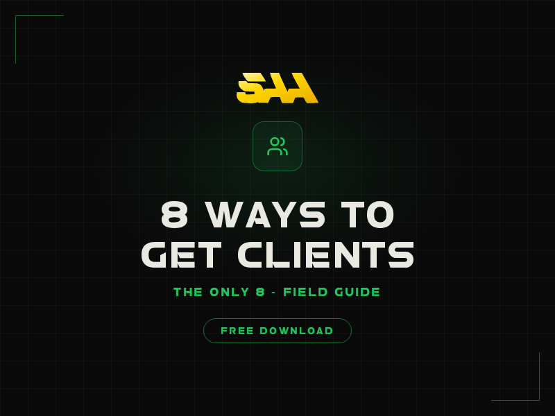 8 Ways to Get Clients