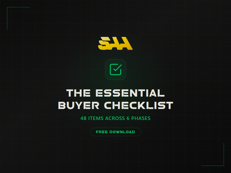 The Essential Buyer Checklist