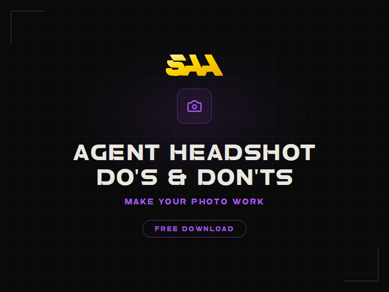 Agent Headshot Do's & Don'ts