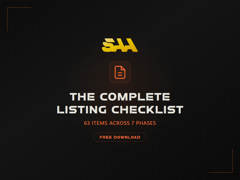 The Complete Listing Checklist
