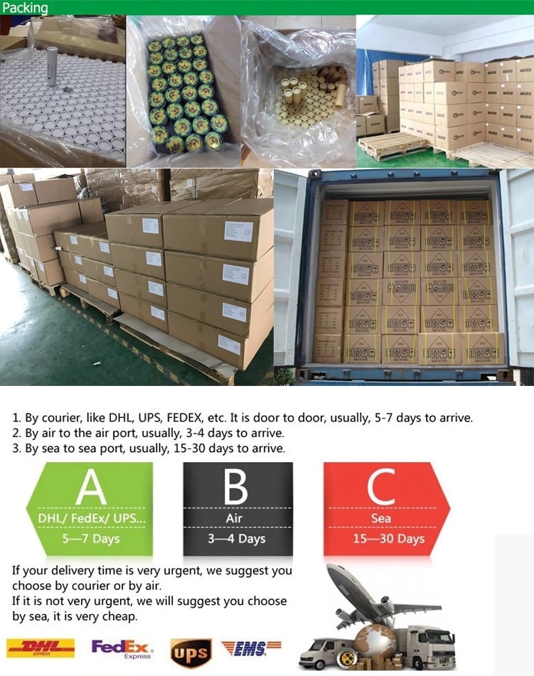 Biodegradable cardboard CBD paper tube for pre roll/vape - CBD Paper Packaging Tube Box - 1
