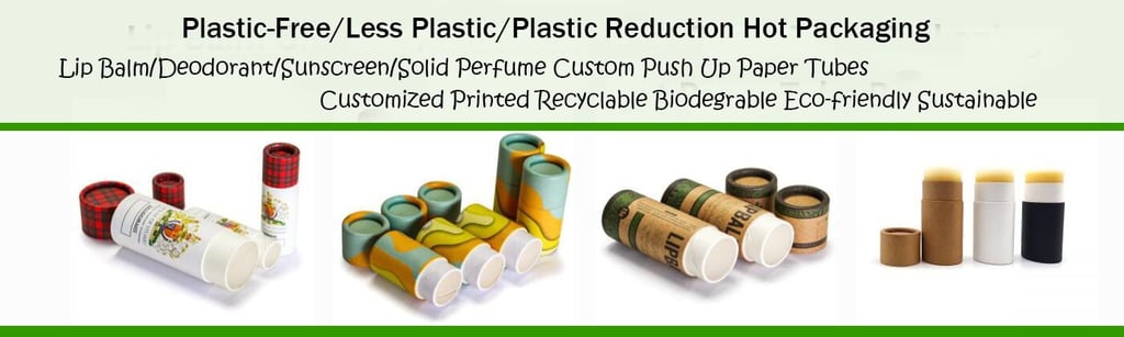 custom deodorant lip balm paper tube packaging -  - 18