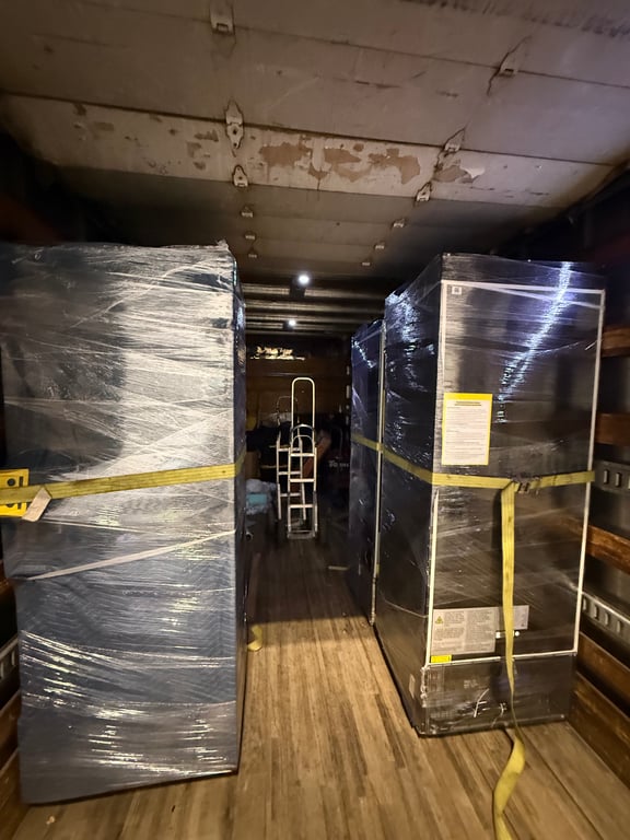 Storage Unit Wrapped Items
