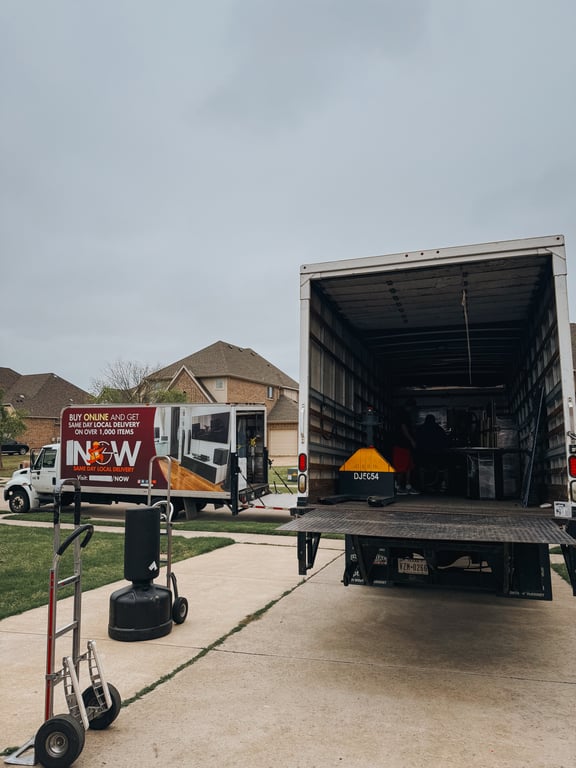Moving Truck Exterior View