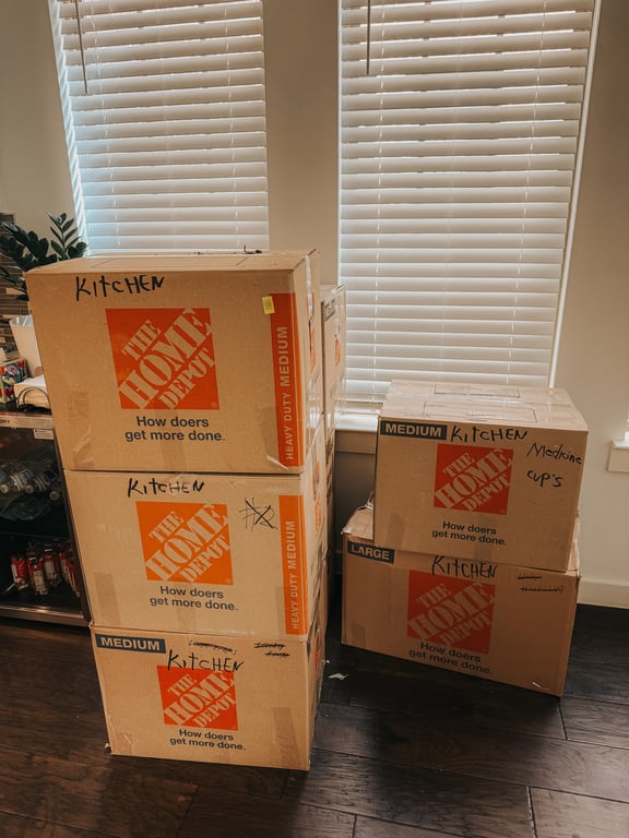 Moving Boxes Home Depot