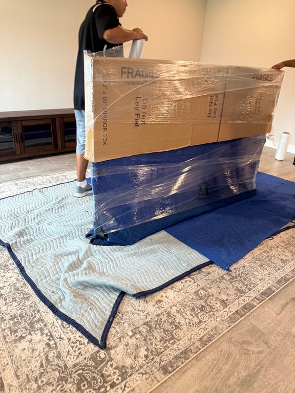 Flat Screen Tv Padded Protection Moving2