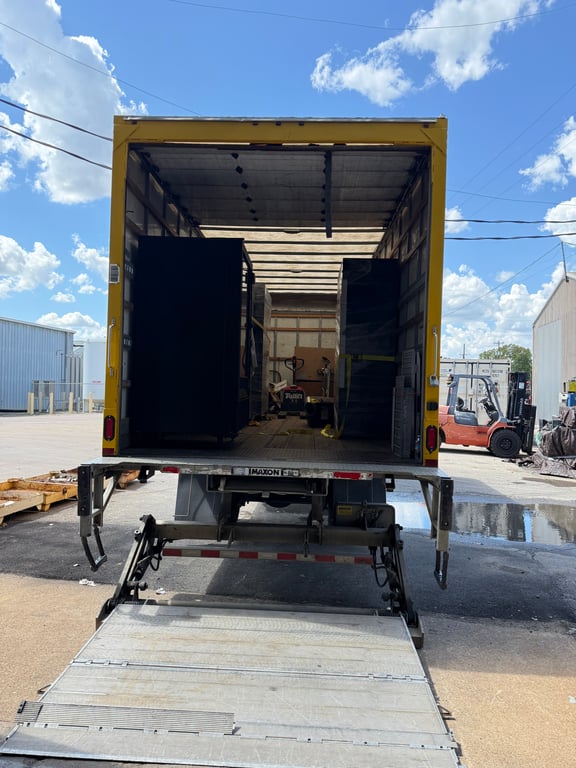 Moving Truck Exterior Rear View