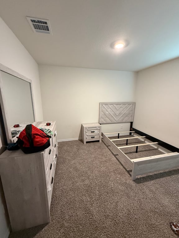 Empty Bedroom View