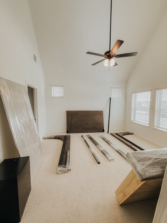 Empty Room With Window Blinds