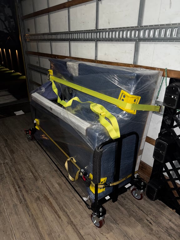 Moving Truck Interior Secured Item