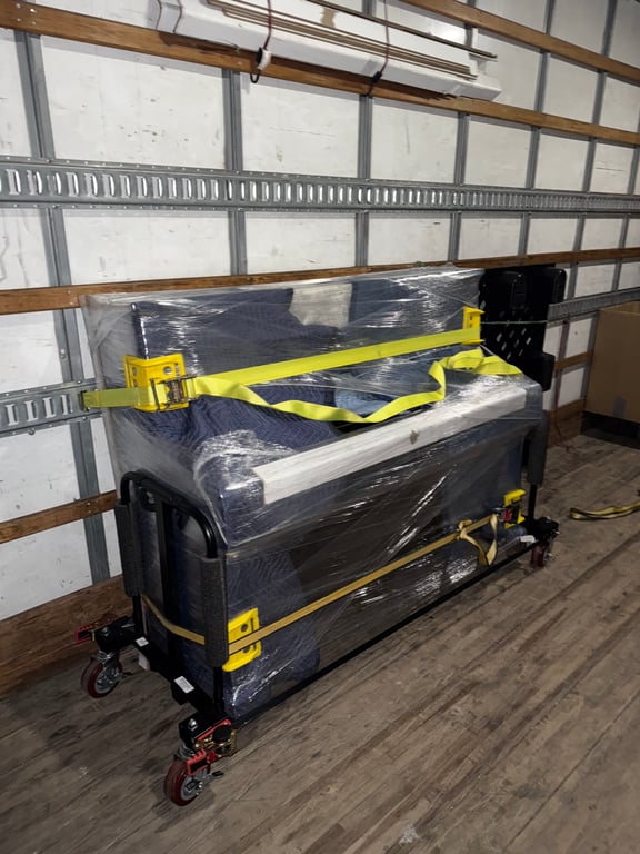 Moving Truck Interior Secured Item