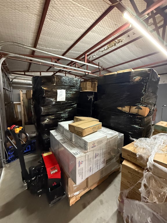 Garage Storage Interior View