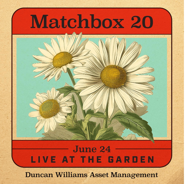 Live at the Garden presents Matchbox 20