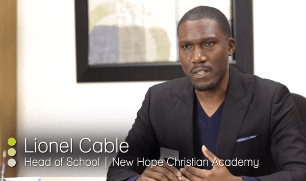 New Hope Christian Academy “Educating and impacting children’s lives.”