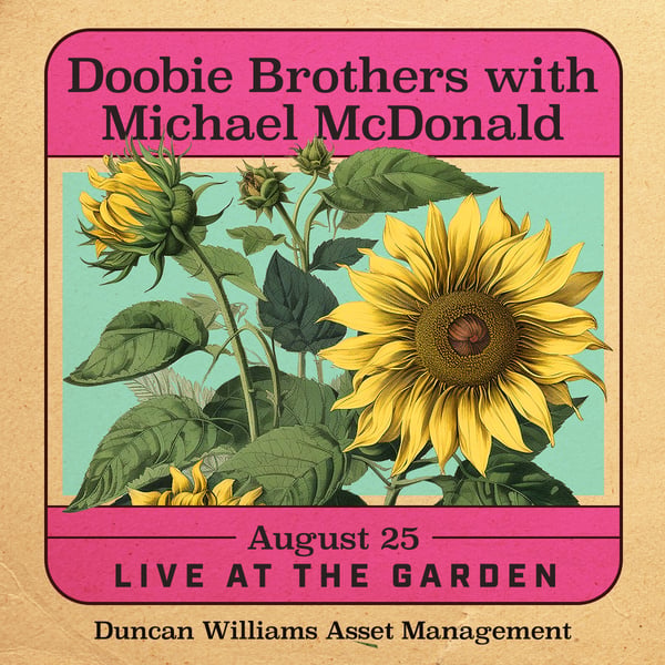 The Doobie Brothers with Michael McDonald 50th Anniversary Tour