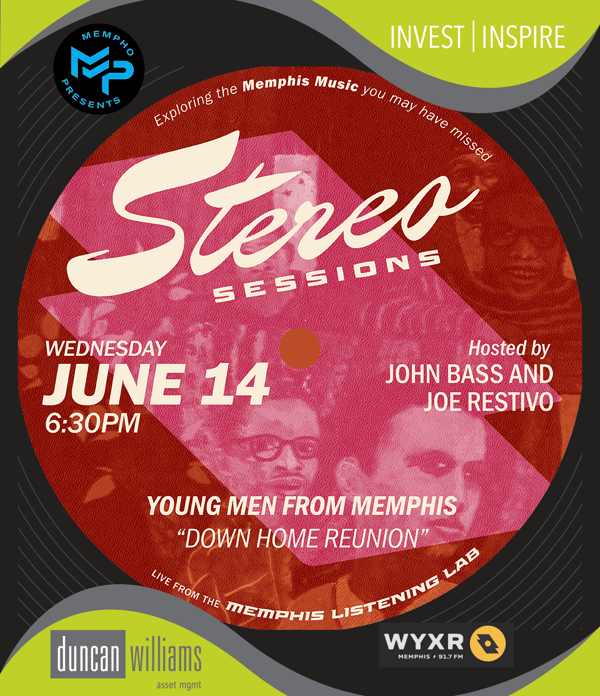 Join us at WYXR's Stereo Sessions featuring the 1959 release of "Down Home Reunion" by Young Men From Memphis. 
