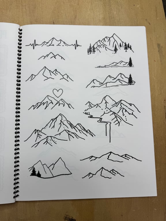 Mountain Flash: A Journey Through Ink - View 6