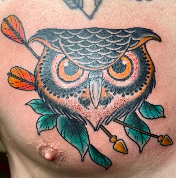 Owl of Wisdom and Courage