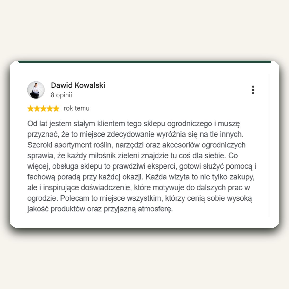 opinie o sklepie