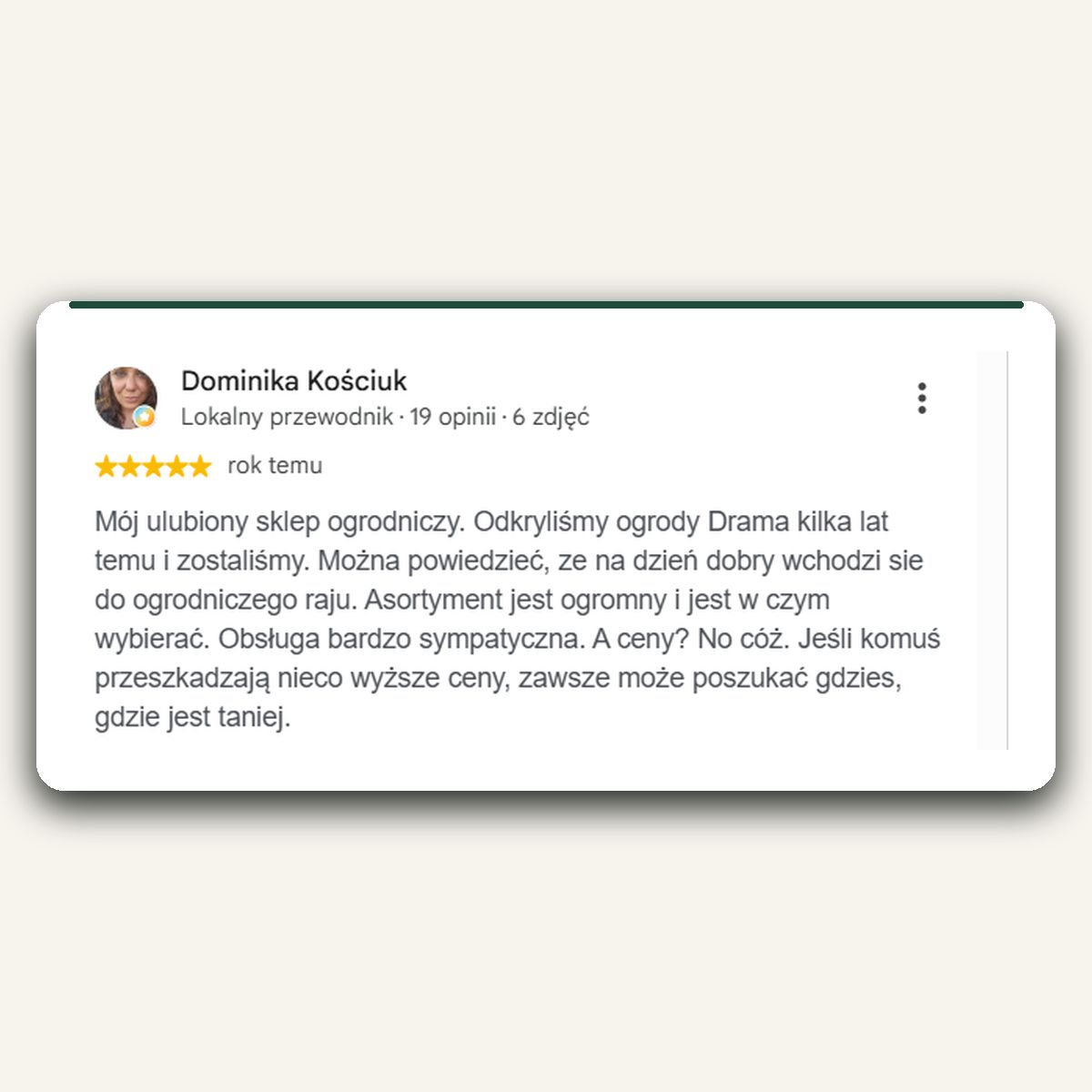 opinie o sklepie