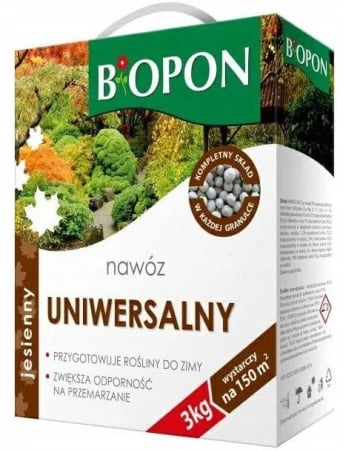 Biopon Nawóz Jesienny Uniwersalny 3 kg